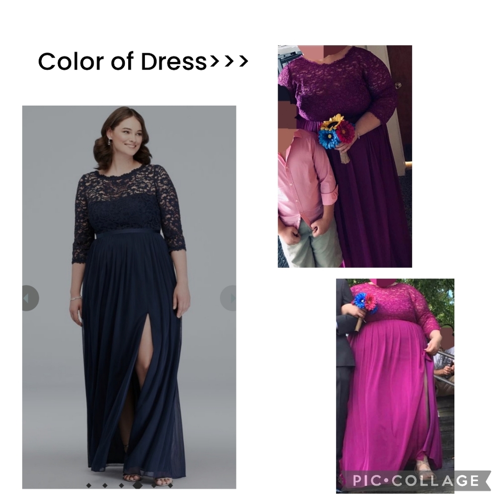 Formal Dress Size 26 Davids Bridal